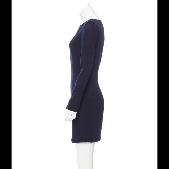 Yigal Azrouel Wool Asym-Back-Zip Dress - Picture 2 of 7